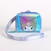 Hello Kitty Blue Iridescent pénztárca