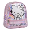 Hello Kitty Iridescent hologrammos hátizsák, táska 23 cm