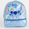 Disney Lilo és Stitch, A csillagkutya Iridiscente hologrammos hátizsák, táska 23 cm