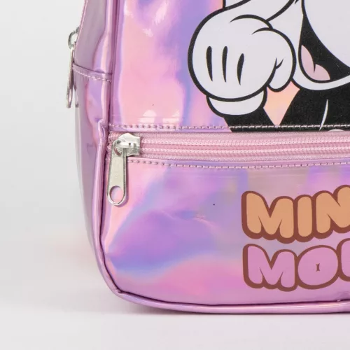 Disney Minnie Iridescent hologrammos hátizsák, táska 23 cm