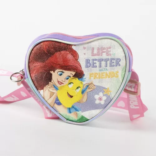Disney Hercegnők Life is Better csillámos oldaltáska, válltáska