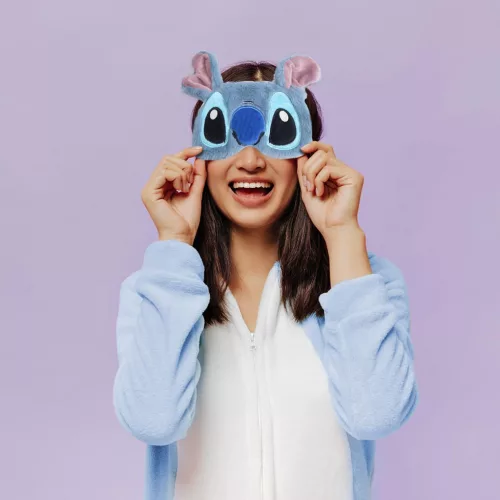 Disney Lilo és Stitch, A csillagkutya Fuzzy felnőtt alvómaszk, éjszaki szemmaszk