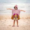 Mancs Őrjárat Besties strand törölköző poncsó 50 x 115 cm