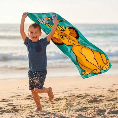Disney Az Oroszlánkirály All Day fürdőlepedő, strand törölköző 70x140cm (Fast Dry)