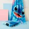Disney Lilo és Stitch, A csillagkutya Big Smile fürdőlepedő, strand törölköző 70x140cm (Fast Dry)