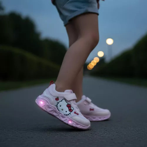 Hello Kitty Cherry LED villogó, világító utcai cipő 25-32