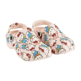 Hello Kitty Blue Dress gyerek papucs, clog 26-33