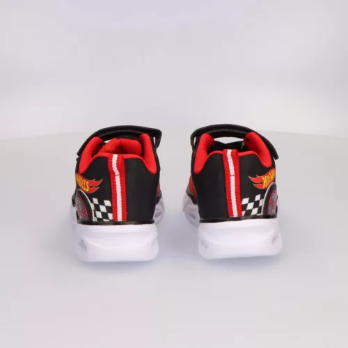 Hot Wheels Fire LED villogó, világító utcai cipő 25-32