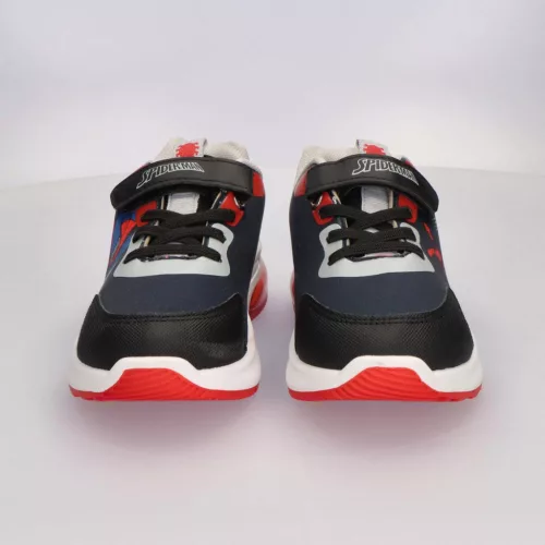 Pókember Dark LED villogó, világító utcai cipő 25-32