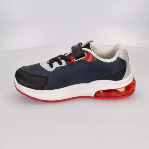 Pókember Dark LED villogó, világító utcai cipő 25-32