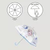 Disney Jégvarázs Ice Queen gyerek átlátszó esernyő Ø71 cm