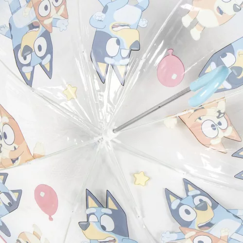 Bluey Bingo gyerek átlátszó esernyő Ø71 cm
