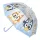 Bluey Puddle gyerek átlátszó esernyő Ø71 cm