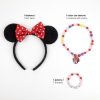 Disney Minnie Charm ékszer és hajpánt szett