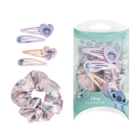   Disney Lilo és Stitch, A csillagkutya Alien Love hajcsat, hajgumi szett dobozban