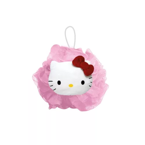 Hello Kitty Pink 3D fürdőszivacs, fürdőpamacs