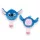 Disney Lilo és Stitch, A csillagkutya Wink mini plüss hajkefe 13 cm