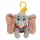 Disney Dumbo Fluffy 3D plüss figura akasztóval 13 cm