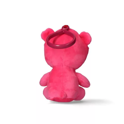 Disney Játékháború Lotso 3D plüss figura akasztóval, táskadísz 13 cm