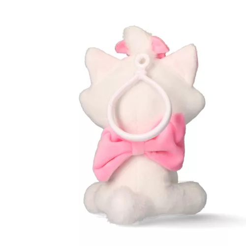 Disney Marie White 3D plüss figura akasztóval, táskadísz 13 cm