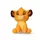 Disney Az Oroszlánkirály Simba 3D plüss figura akasztóval, táskadísz 13 cm