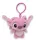 Disney Lilo és Stitch, A csillagkutya Pink 3D plüss figura akasztóval, táskadísz 12 cm