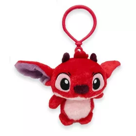   Disney Lilo és Stitch, A csillagkutya Red 3D plüss figura akasztóval, táskadísz 12 cm