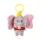 Disney Dumbo Grey 3D plüss figura akasztóval, táskadísz 13 cm