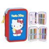 Hello Kitty Blue tolltartó töltött 2 emeletes