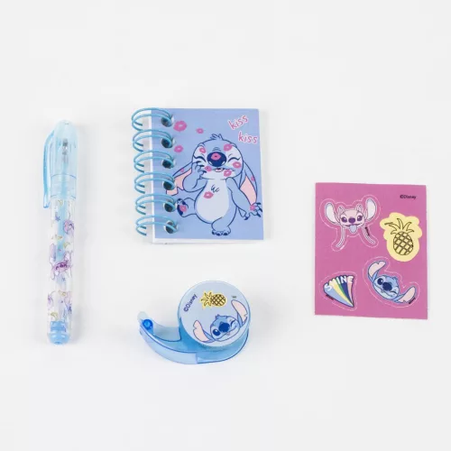 Disney Lilo és Stitch, A csillagkutya Ananas mini táska kulcstartó szett