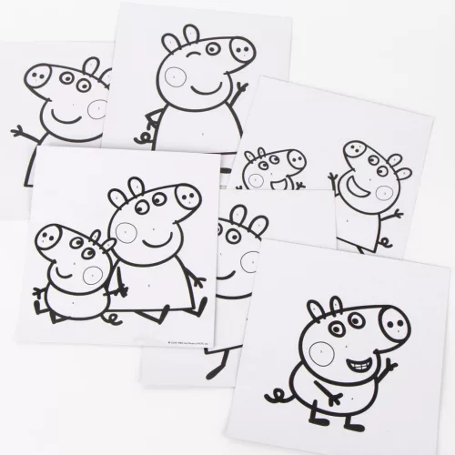 Peppa malac Fun számos kifestő szett