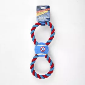 Bosszúállók Shield teniszlabda és kötél kutyajáték