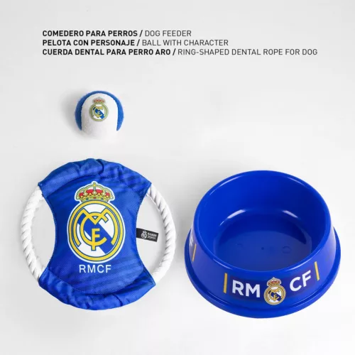 Real Madrid Blue kisállat ajándék szett 3 db-os