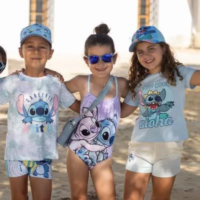 Disney Lilo és Stitch, A csillagkutya Love gyerek fürdőruha, úszó 5 - 12 év / 110 - 152 cm