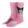 Hello Kitty Kuromi Pink felnőtt hosszú szárú zokni 36/43