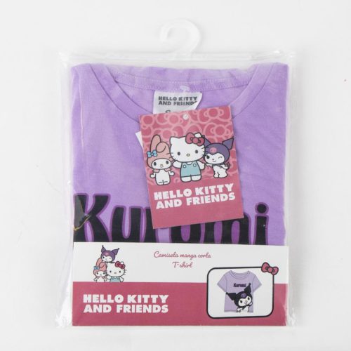 Hello Kitty Kuromi Purple gyerek rövid póló, felső 6 - 12 év / 116 - 152 cm