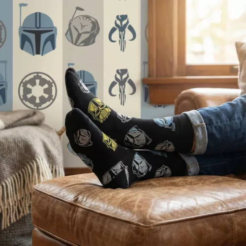 Star Wars The Mandalorian felnőtt hosszú szárú zokni 38/45