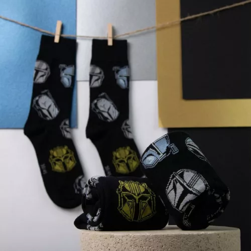 Star Wars The Mandalorian felnőtt hosszú szárú zokni 38/45