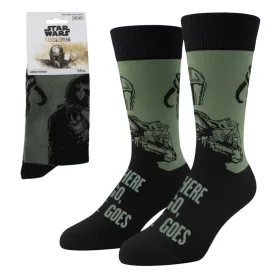 Star Wars Green felnőtt hosszú szárú zokni 38/45