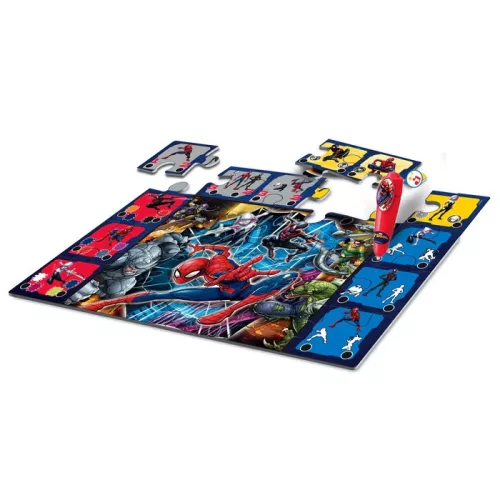 Pókember Enemies interaktív 24 db-os puzzle Clementoni