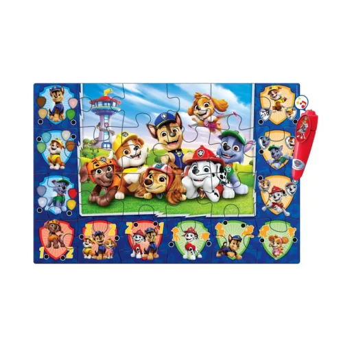 Mancs Őrjárat Team interaktív 24 db-os puzzle Clementoni