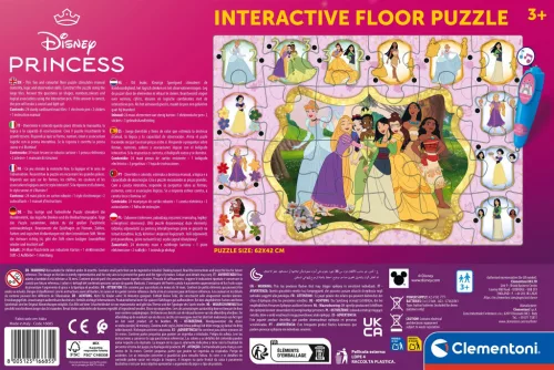 Disney Hercegnők Reunion interaktív 24 db-os puzzle Clementoni