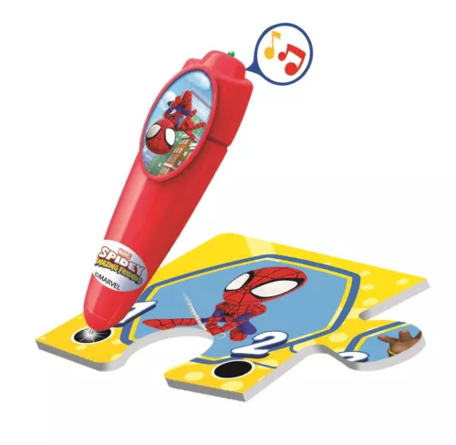 Pókember Spidey and Friends interaktív 24 db-os puzzle Clementoni