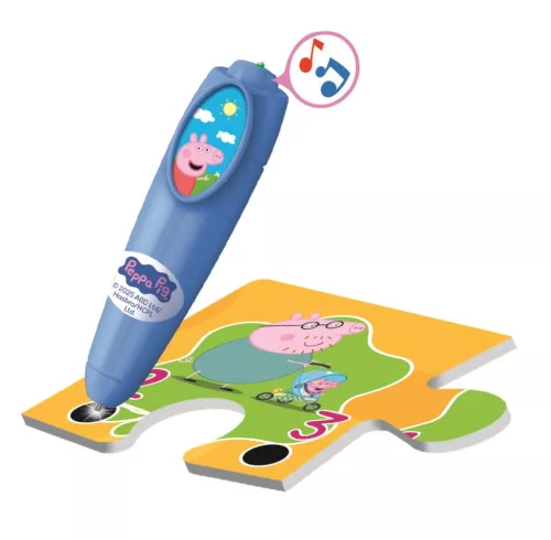 Peppa malac Reading interaktív 24 db-os puzzle Clementoni