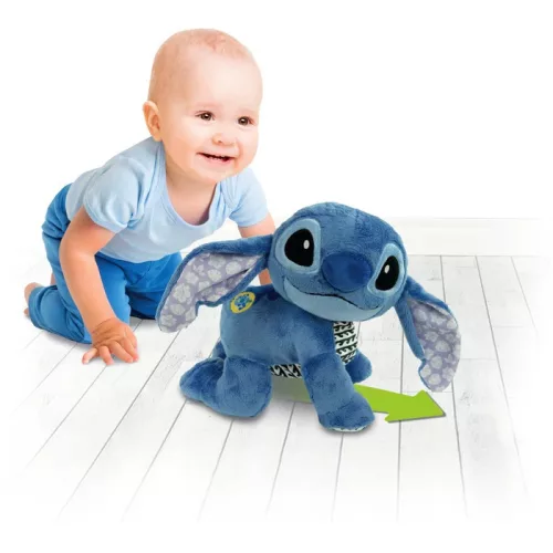 Disney Lilo és Stitch, A csillagkutya Cute interaktív mászó plüss figura Clementoni