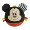 Disney Mickey Round plüss labdafigura, baba csörgő Clementoni
