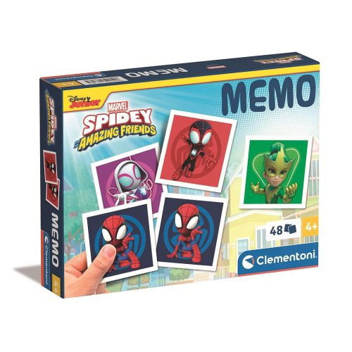 Pókember Spidey memóriajáték 48 db-os Clementoni