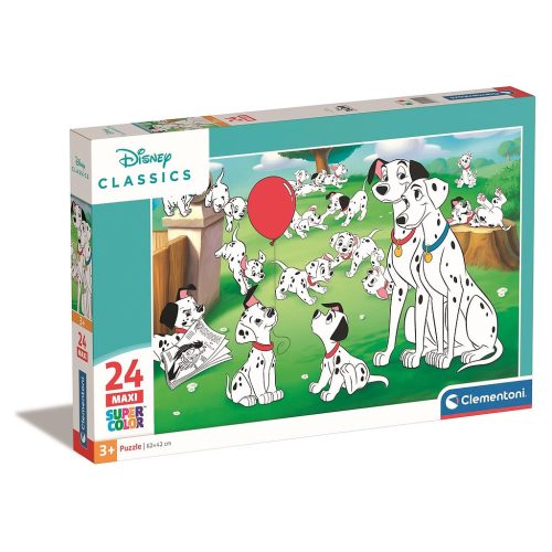 Disney 101 kiskutya 24 db-os maxi puzzle Clementoni