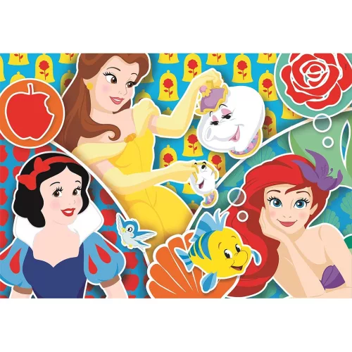 Disney Hercegnők Tales of Royal 2x20 db-os puzzle Clementoni