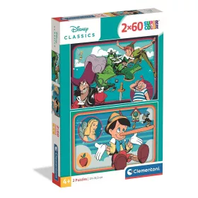 Disney Classics Adventure 2x60 db-os puzzle Clementoni